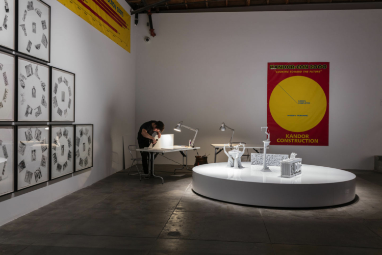 Installation View, Mike Kelley: Kandors 1999 – 2011, Hauser & Wirth, Los Angeles, 2017.