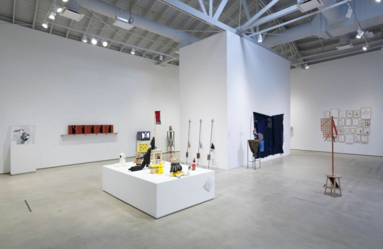 Installation view of No Wrong Holes: Thirty Years of Nayland Blake, Institute of Contemporary Art, Los Angeles, September 29, 2019—January 26, 2020.