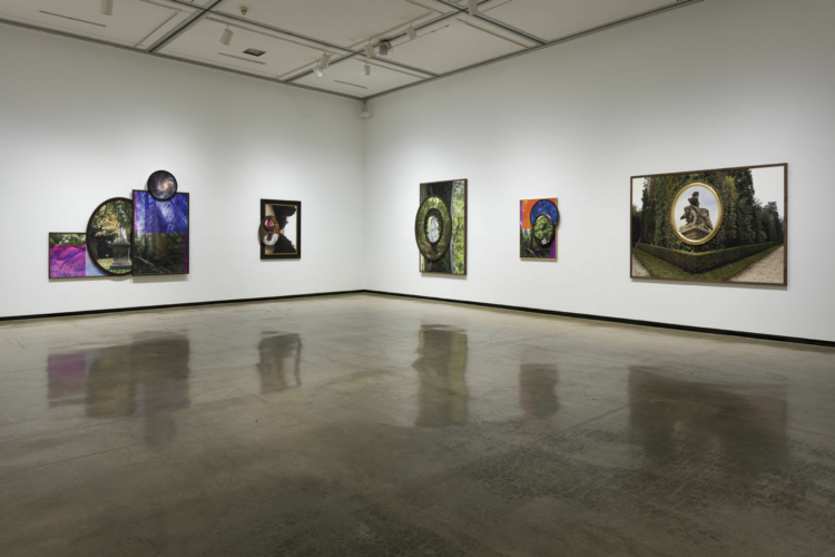 Installation view, Todd Gray: Euclidean Gris Gris, Pomona College Museum of Art, Pomona, CA, September 3, 2019-May 17, 2020.
