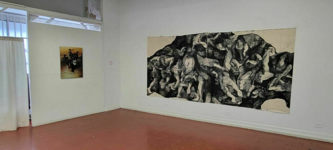 “Solace”, a solo exhibition by Johnny Castillo, installation view at Avenue 50 Studio, February 25 – March 25, 2023.